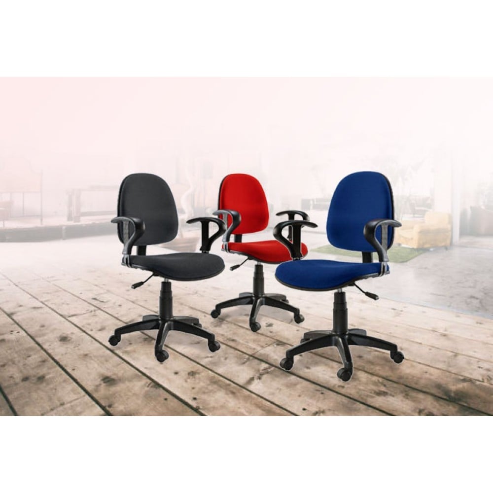 Techly ICA-CT MC04GY Chaise de bureau grise