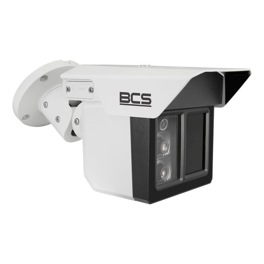 BCS BCS-L-TIP3x2FSR10-Ai1 Caméra IP tubulaire multisensorielle avec MicroPTZ et éclairage intelligent