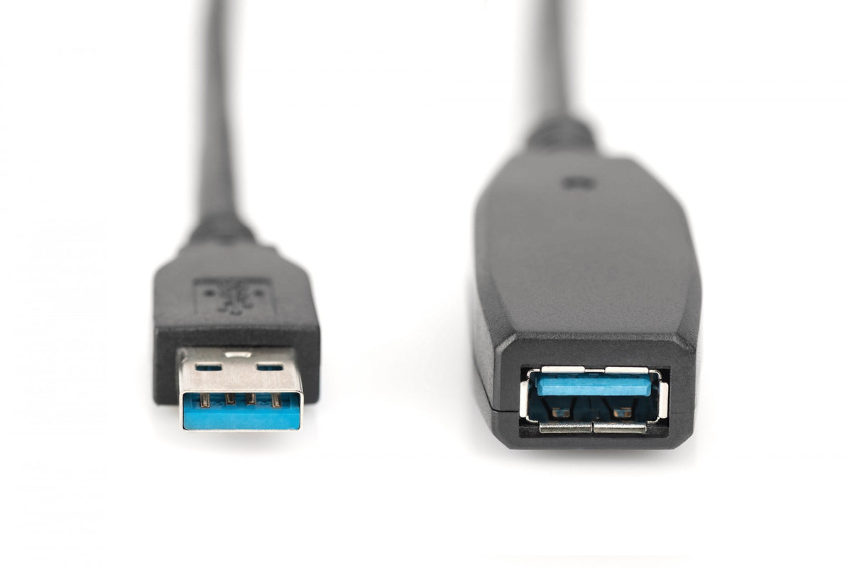 Digitus DA-73107 câble USB USB 3.2 Gen 1 (3.1 Gen 1) USB A 5 Gbit/s Noir