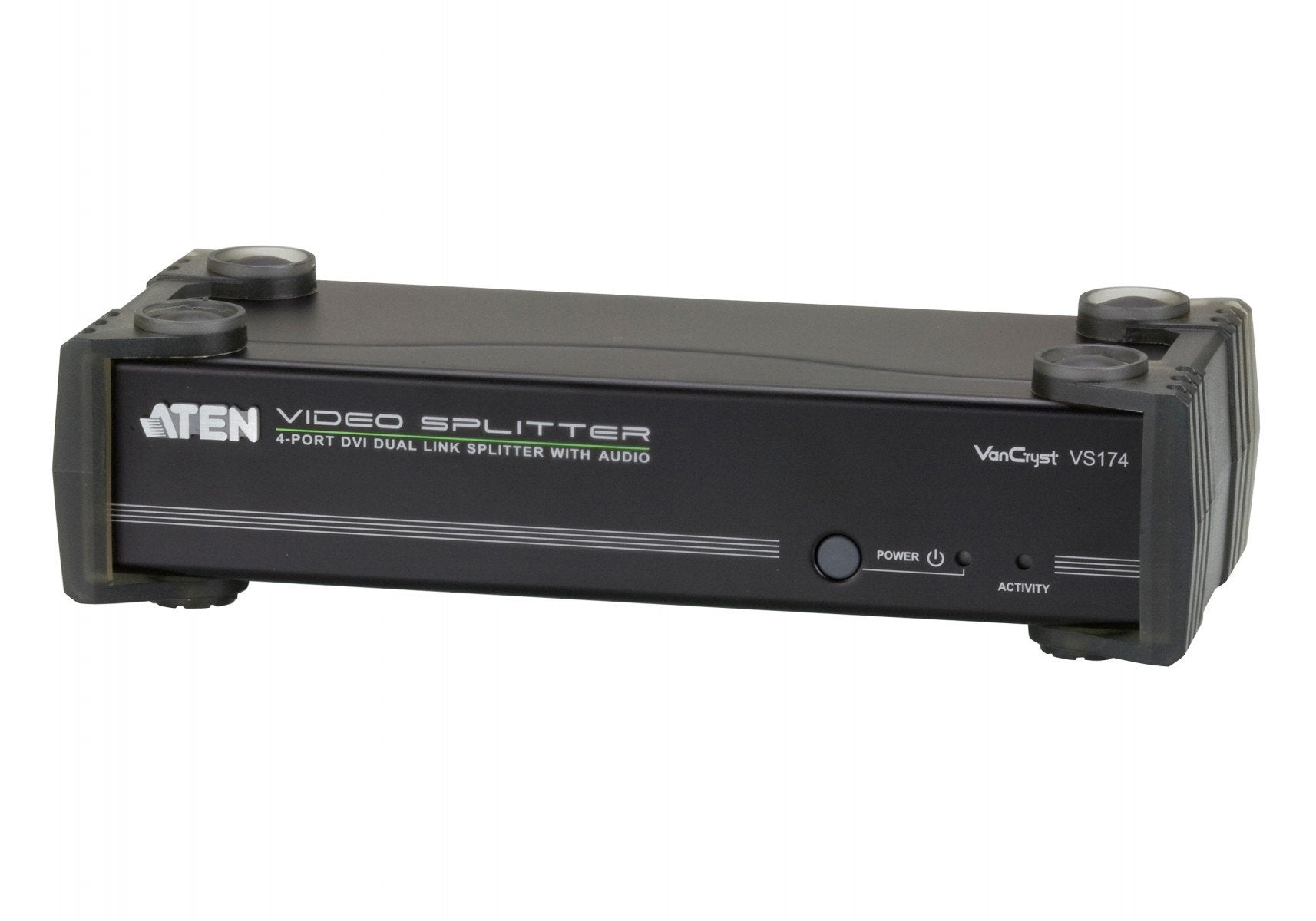 VS174 - DVI - 4x DVI-D - DVI-D DL - 2560 x 1600 pixels - Noir - Métal