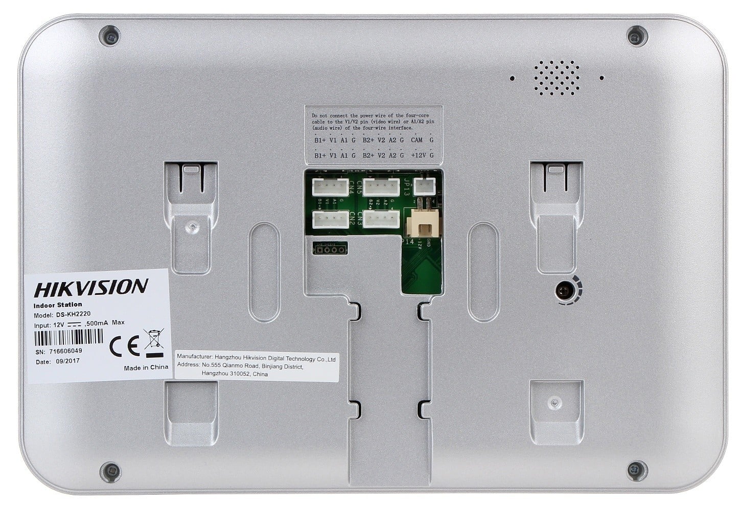 Hikvision DS-KIS203T Kit Analogique pour Villa