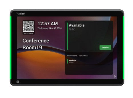 "Yealink RoomPanel Plus E2 25,6 cm (10.1"") 1280 x 800 pixels LCD 802.11a, 802.11b, 802.11g, Wi-Fi 4 (802.11n), Wi-Fi 5 (802.11ac) Gris Bluetooth"