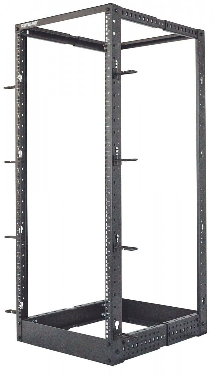 Intellinet 714242 étagere 26U Rack autonome Noir