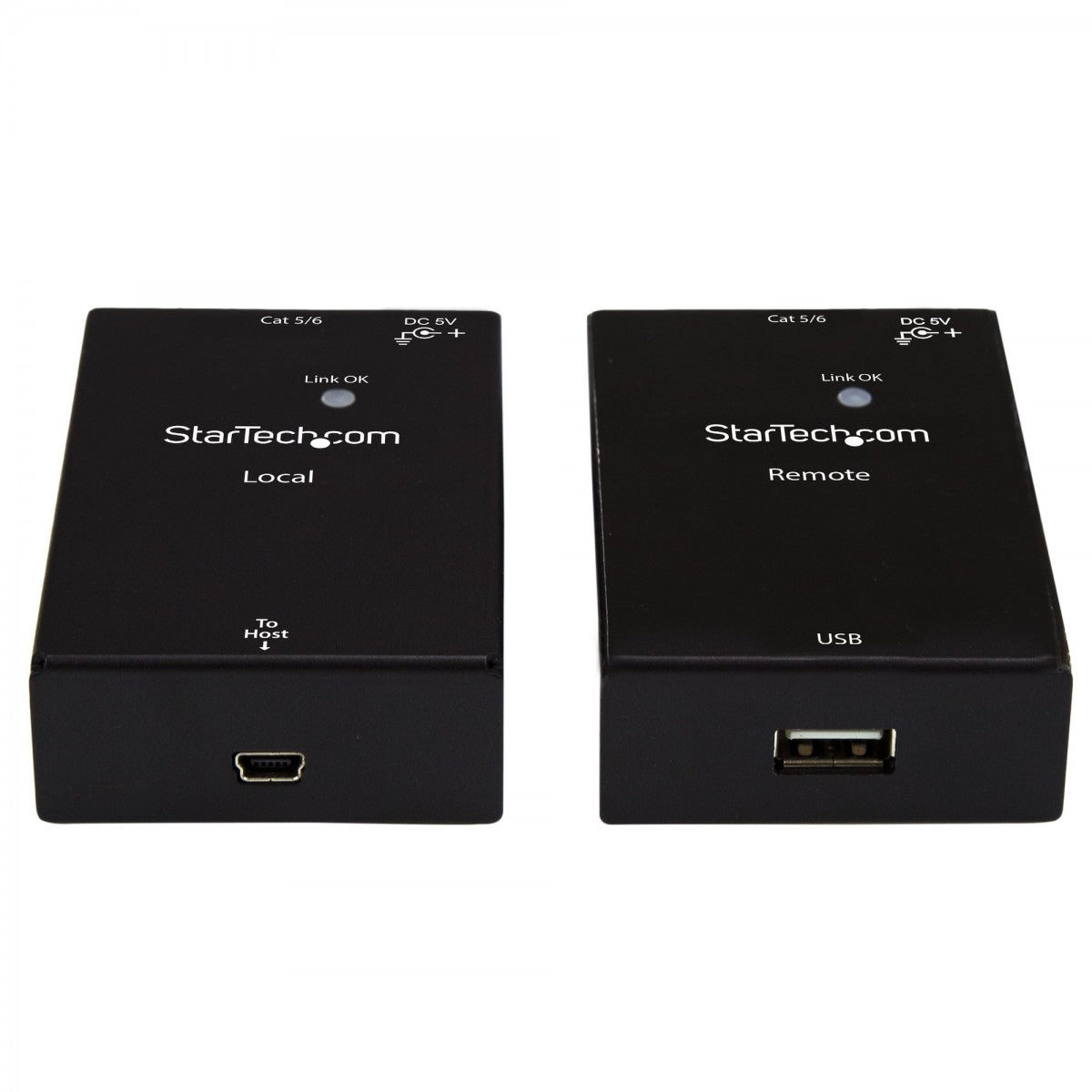 USB 2.0 over CAT5/CAT6 Extender - 1-Port
