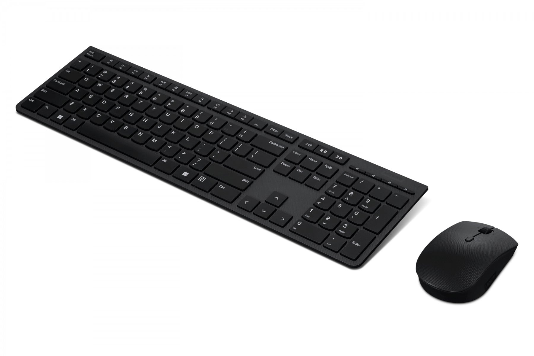 Lenovo 4X31K03931 clavier Souris incluse RF sans fil + Bluetooth Anglais américain Noir