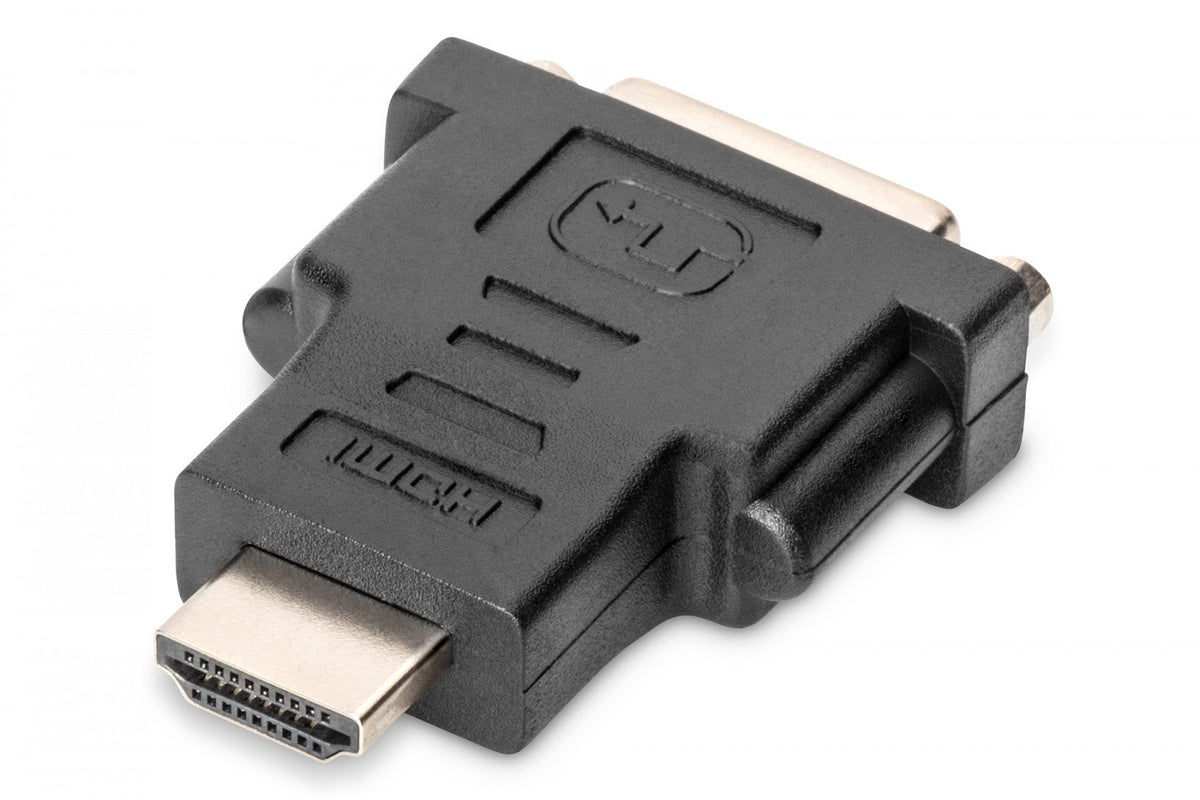 Digitus AK-330505-000-S changeur de genre de câble HDMI Type A (Standard) DVI-I, (24+5) Noir