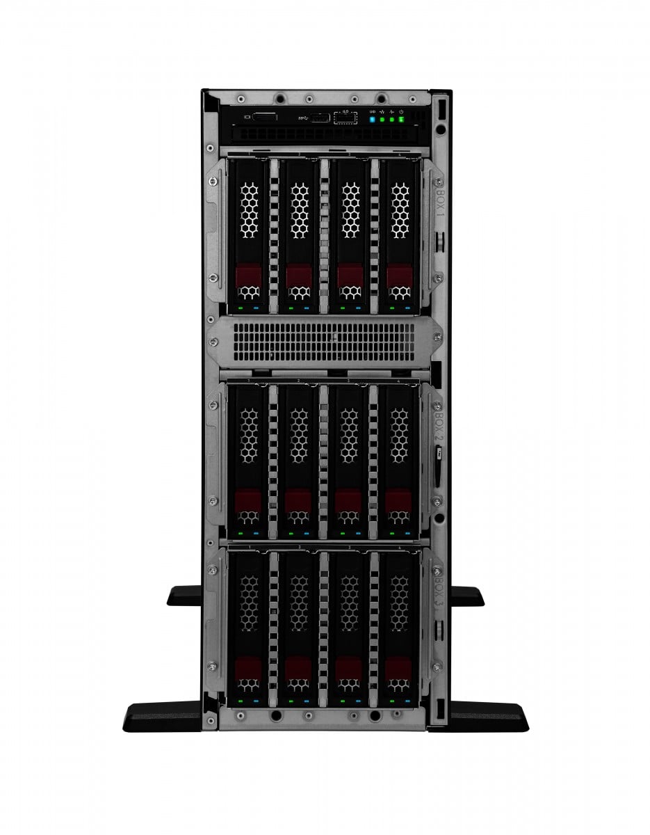 HPE ProLiant ML350 G11 4510 12c 64G 2x480G SSD 2x1000W EU Svr w/Microsoft Windows 2025 Std 5usr CAL serveur 960 Go Tour (4U) Intel® Xeon® Silver 2,4 GHz 64 Go D