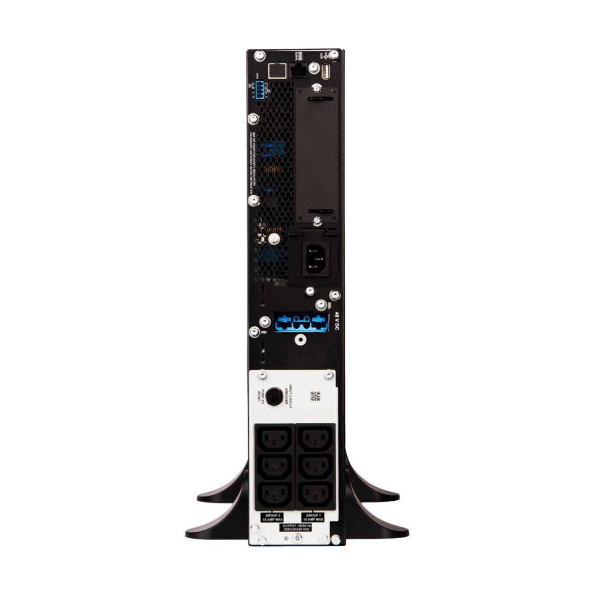 APC Smart-UPS SRT 1500VA UPS Rack AC 220/230/240V 1500Watt 1500VA USB serial output connectors 6 PFC Black