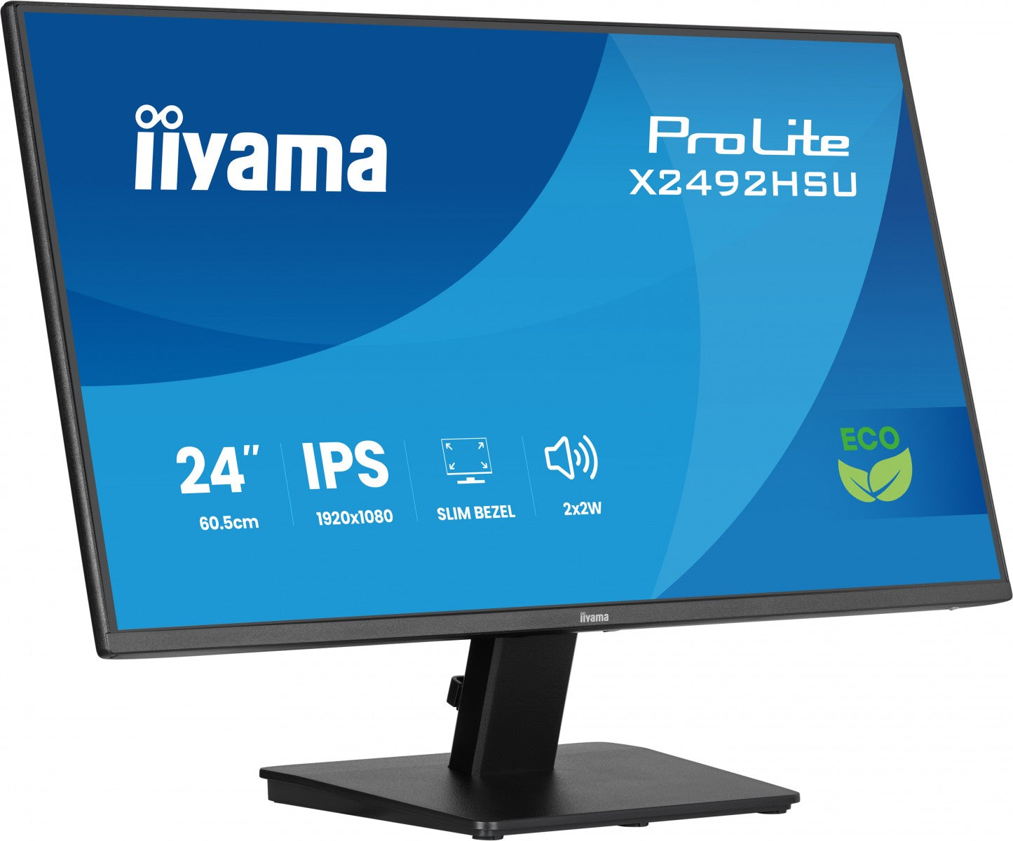 X2492HSU-B1 24" IPS 4-side slim bezel Gr