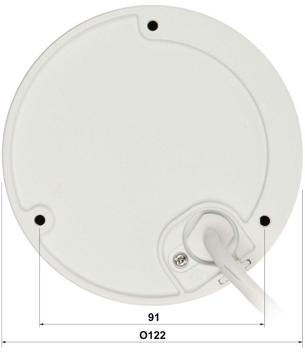 Hikvision DS-2CD2146G2H-ISU(2.8mm)(eF) Caméra réseau dôme fixe 4 MP alimentée par Darkfighter