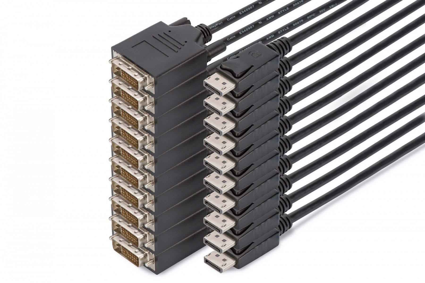Digitus AK-990900-020-S câble vidéo et adaptateur 2 m DVI-D Noir