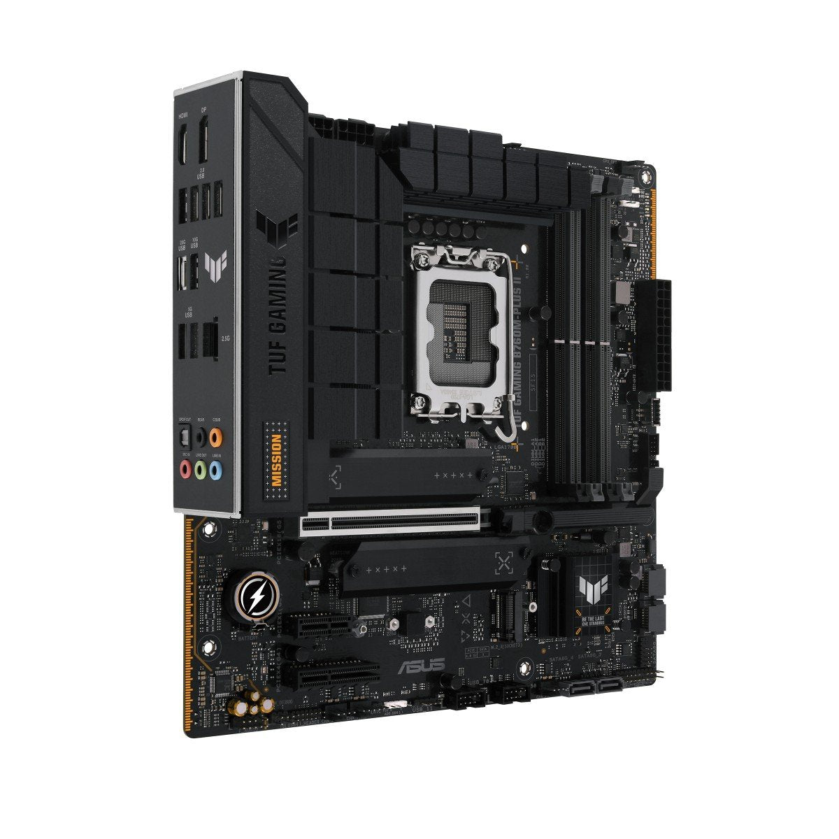 ASUS TUF GAMING B760M-PLUS II LGA 1700 4xDDR5 microATX 4xSATA MB 1xHDMI 1xDP 3xM.2
