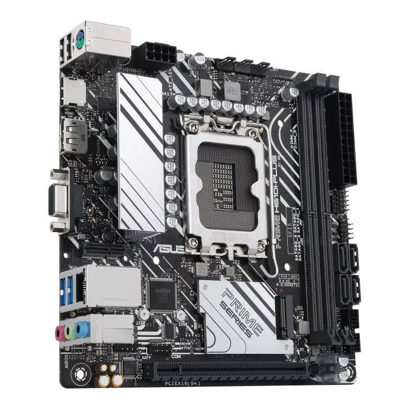 ASUS PRIME H610I-PLUS-CSM Intel LGA 1700 2DDR5 miniATX 4xSATA MB 1xHDMI 1xDP 1xD-Sub