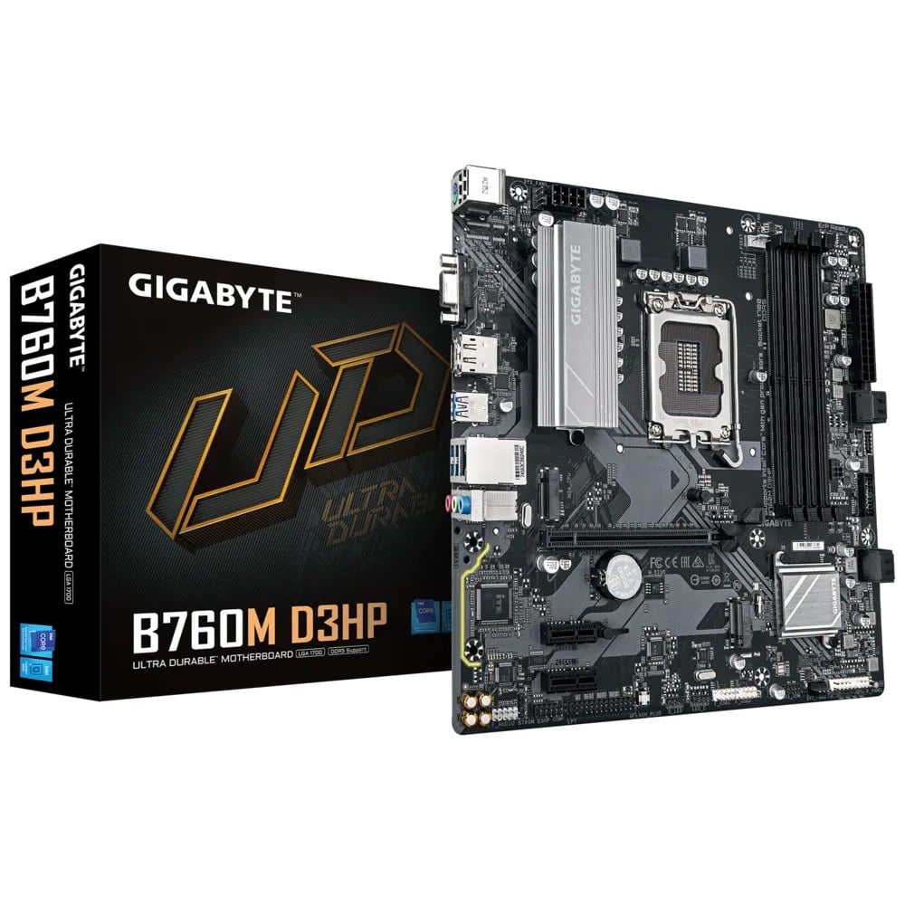 GIGABYTE B760M D3HP carte mere Intel B760 Express LGA 1700 micro ATX