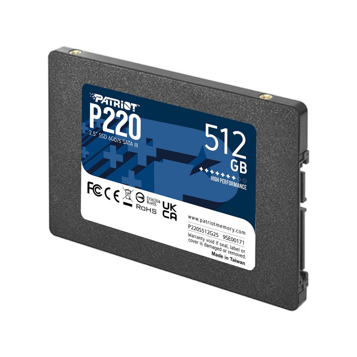 "Patriot Memory P220 512 Go 2,5"" Serial ATA III"