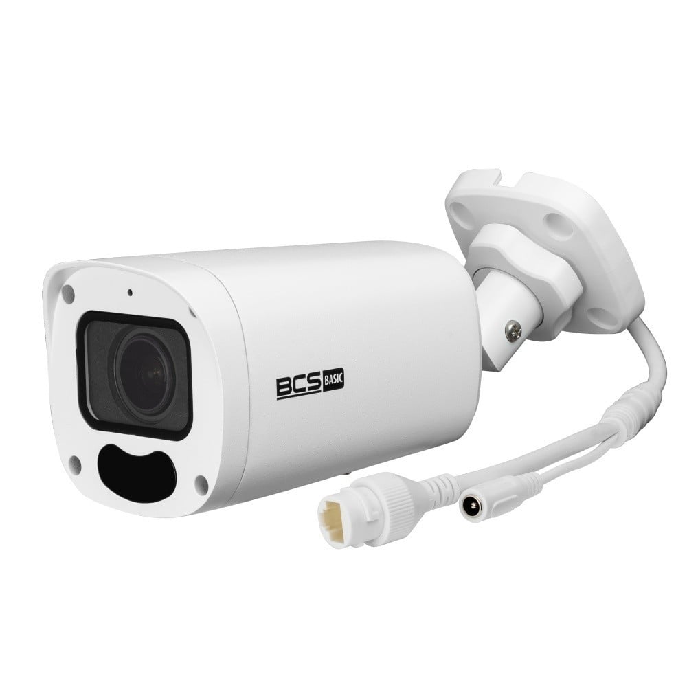 BCS BCS-B-TIP45VSR5(2.0) Caméra IP tube 5MP avec microphone et boîtier IP67
