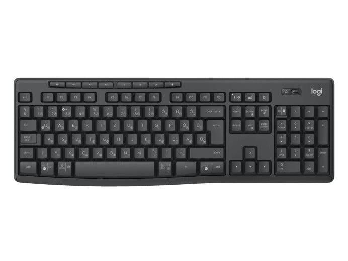 Logitech 920-012079 clavier Souris incluse Bureau Bluetooth QWERTZ Hongrois Graphite