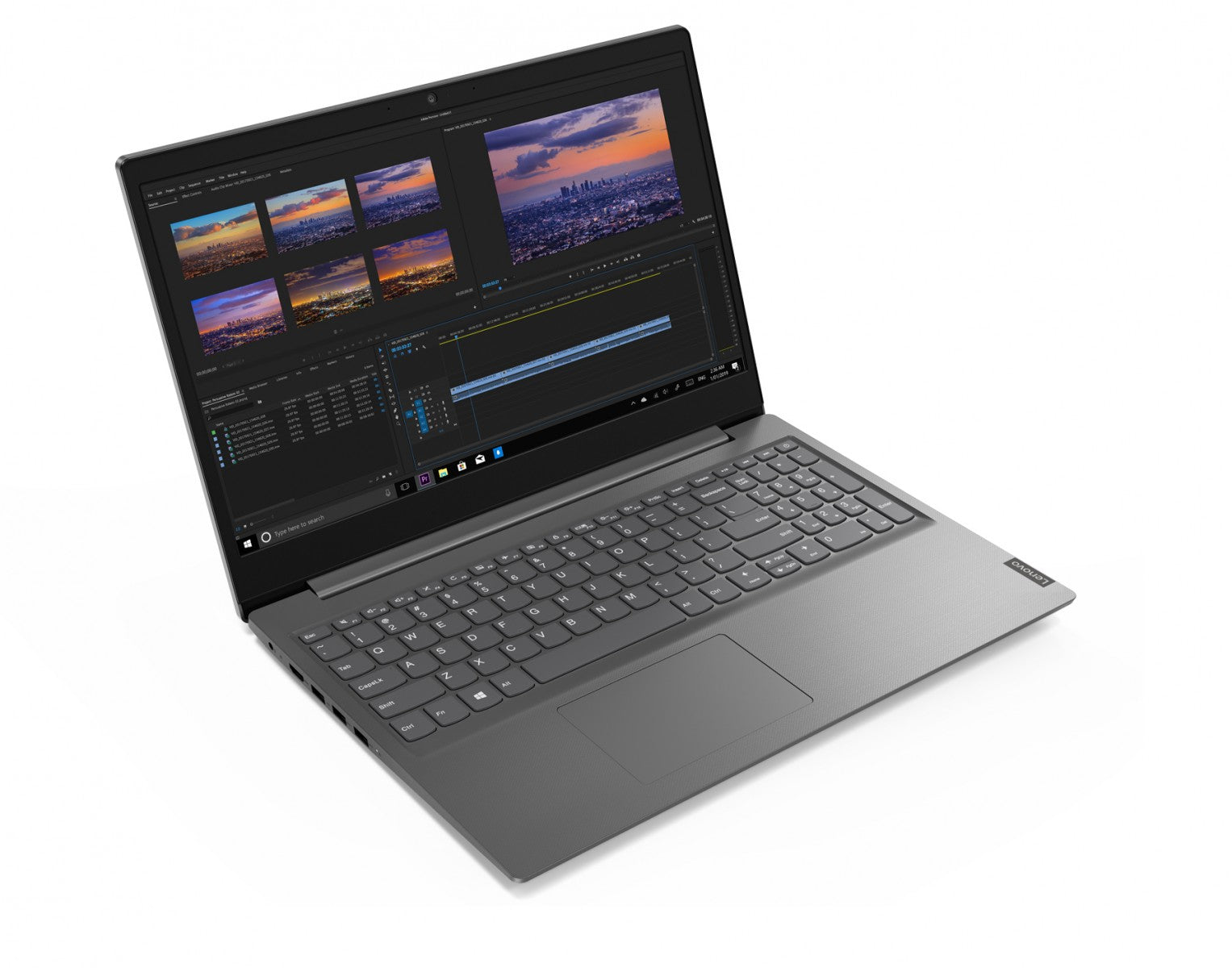 Lenovo V V15 3500U Ordinateur portable 39,6 cm (15.6") Full HD AMD Ryzen™ 5 8 Go DDR4-SDRAM 256 Go SSD Wi-Fi 5 (802.11ac) Windows 10 Pro Gris (PL/EN keyboard)