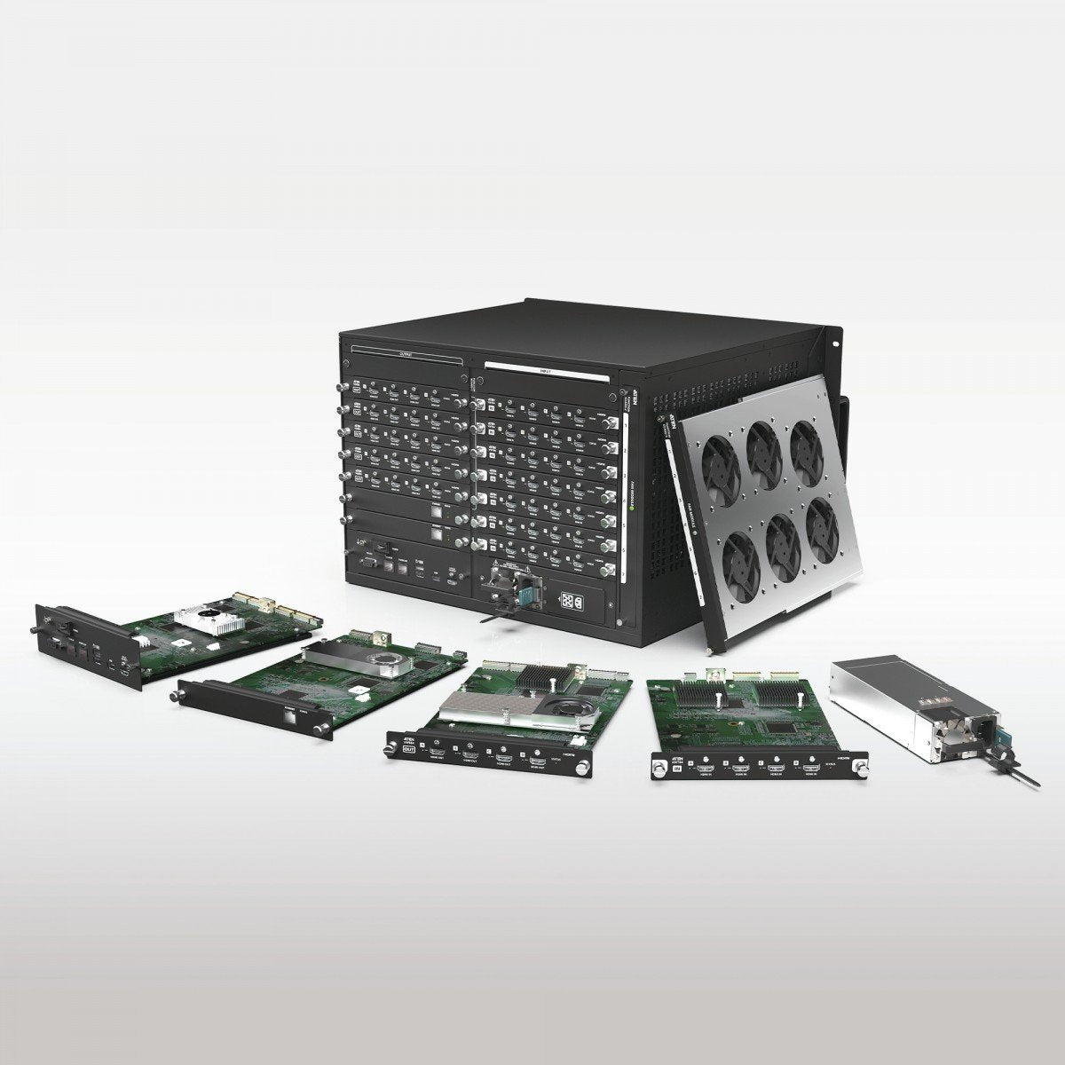 ATEN VW3620-AT-G processeur pour mur d'écran Noir 573,4 W