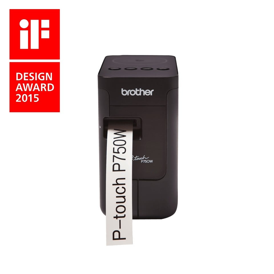 Brother PT-P750W imprimante pour étiquettes 180 x 180 DPI 30 mm/sec Avec fil &sans fil HSE/TZe Wifi