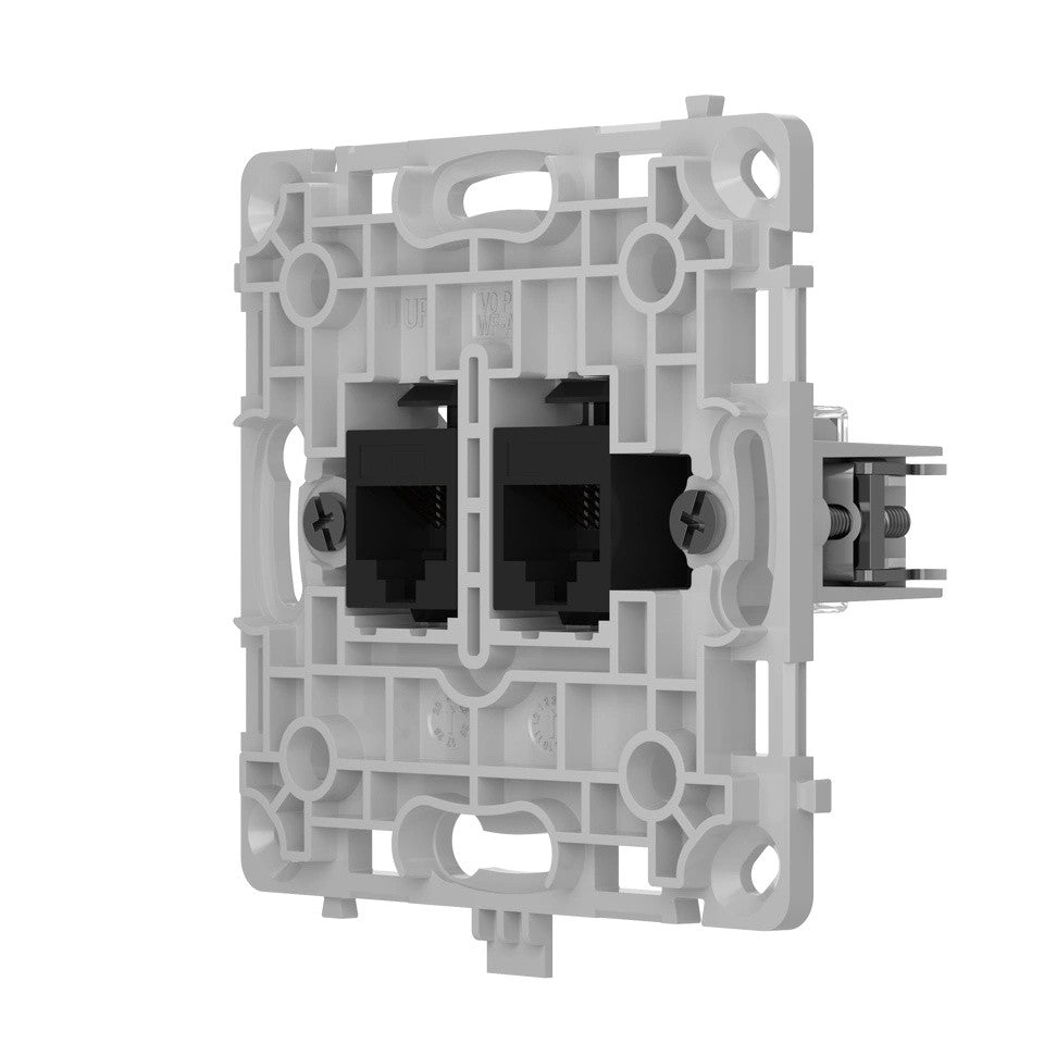 Ajax Systems 128846.165.BL Prise LAN RJ45 encastrée noire - OutletCore (LAN)