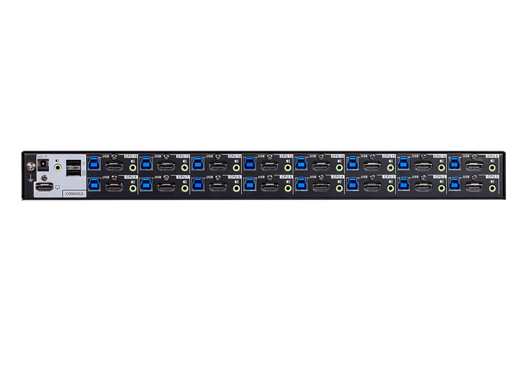 ATEN CS18216-AT-G commutateur écran, clavier et souris Noir