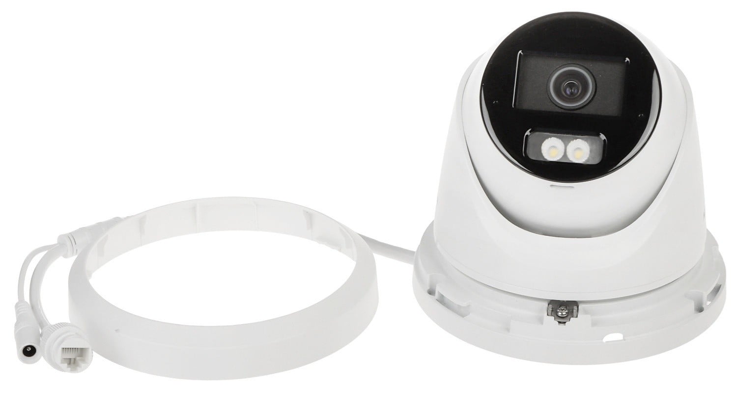 Hikvision DS-2CD2343G2-LI2U(2.8mm) 4 MP caméra réseau turret fixe avec Acusense et éclairage hybride intelligent