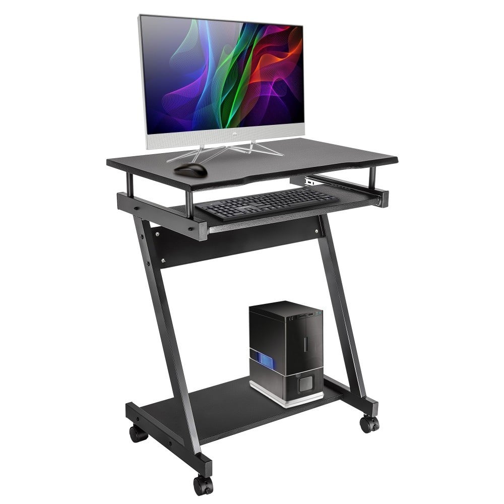 Techly ICA-TB 935B Bureau d'ordinateur mobile 590x370mm noir