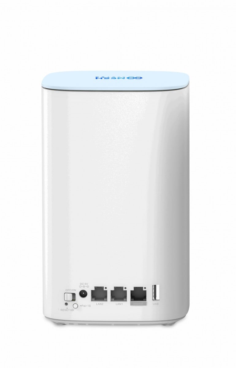 Extralink DYNAMITE C31 MESH POINT AC3000 MU-MIMO HOME WIFI SYSTEM Bi-bande (2,4 GHz / 5 GHz) Wi-Fi 5 (802.11ac) Bleu, Blanc 3 Interne