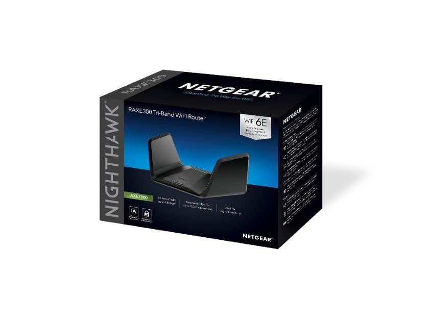 NETGEAR 6PT AXE7800 WIFI 6E Router