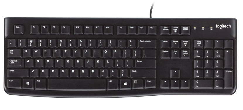 Logitech K120 for Business clavier Universel USB QWERTY Espagnole Noir