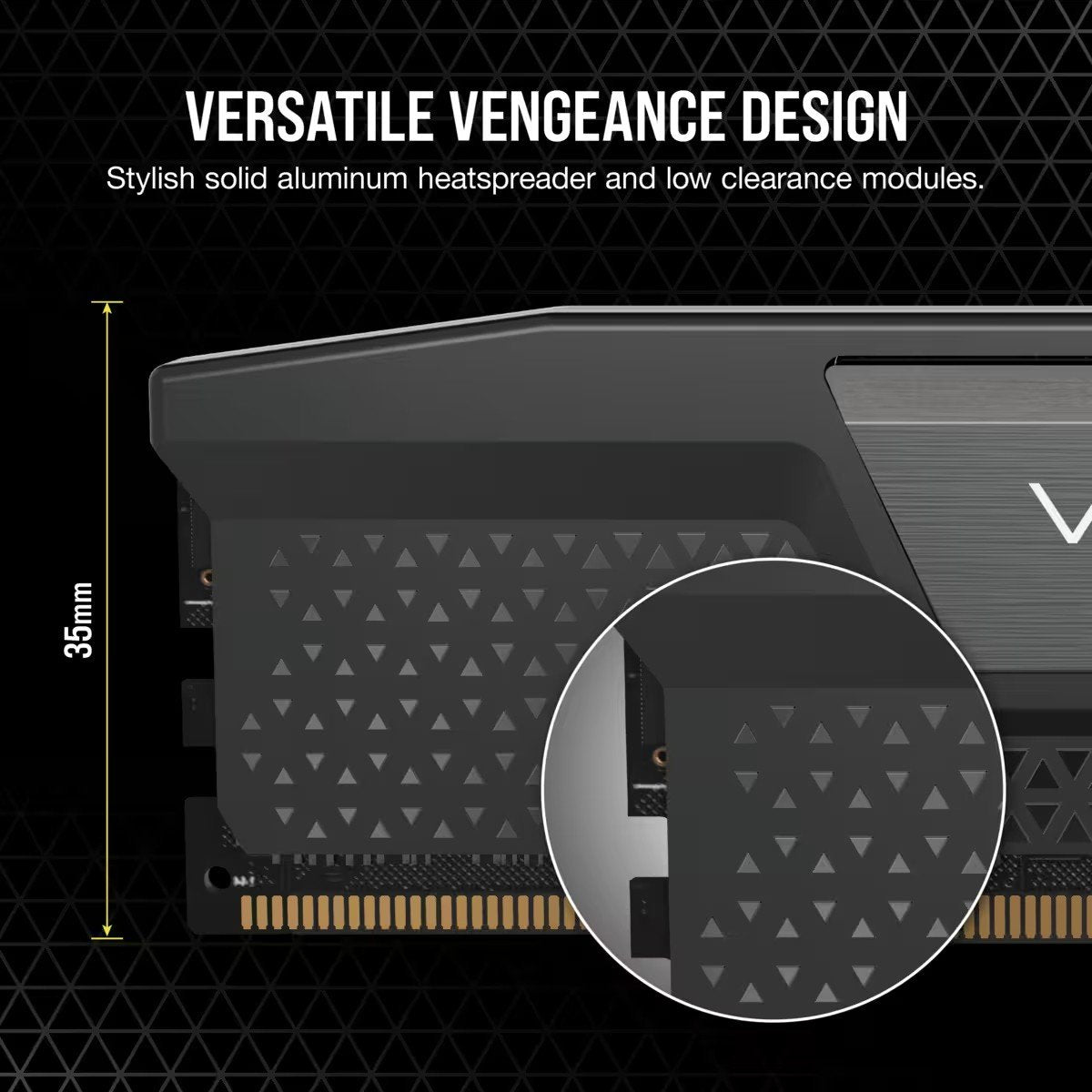 Corsair Vengeance CMK64GX5M2B6600C32 module de mémoire 64 Go 2 x 32 Go DDR5 288-pin DIMM