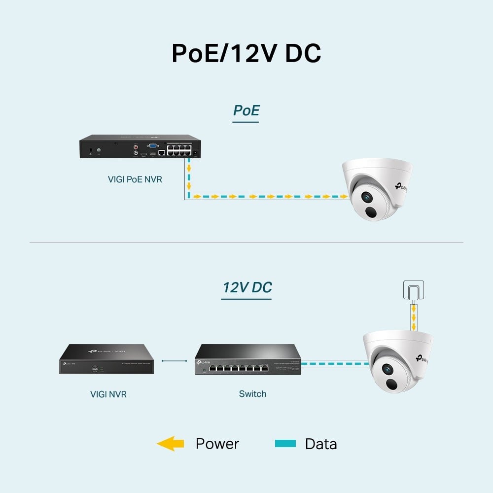 TP-LINK VIGI C440I 4MP Turret Network Camera 4mm