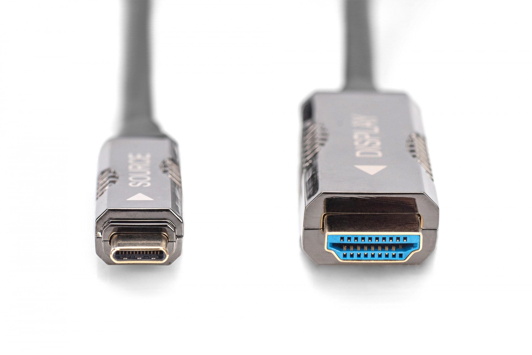 Digitus AK-330150-200-S câble vidéo et adaptateur USB Type-C Noir