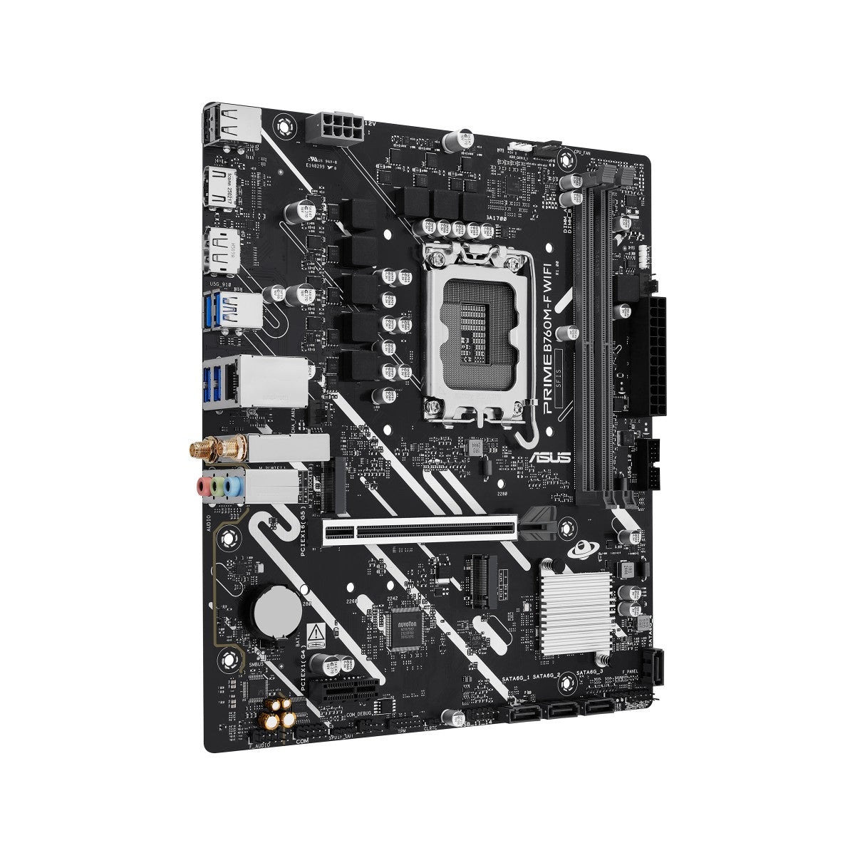ASUS PRIME B760M-F WIFI LGA 1700 mATX motherboard DDR5 1xHDMI 1xDP 2xM.2 4xSATA