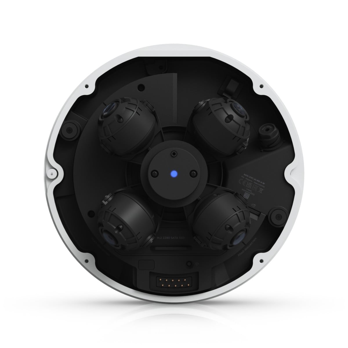 All-weather PoE++32MP multi-sensor cam