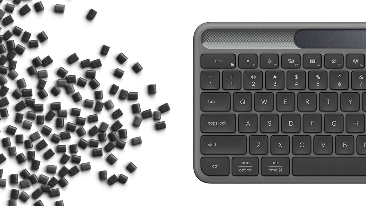 Clavier solaire graphite Logitech 920-013764 Slim Solar+