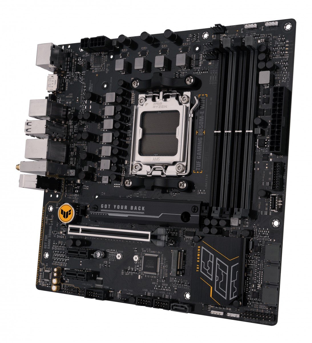 ASUS TUF GAMING B650M-E WIFI AM5 4xDDR5 mATX MB 4xSATA 2xM.2