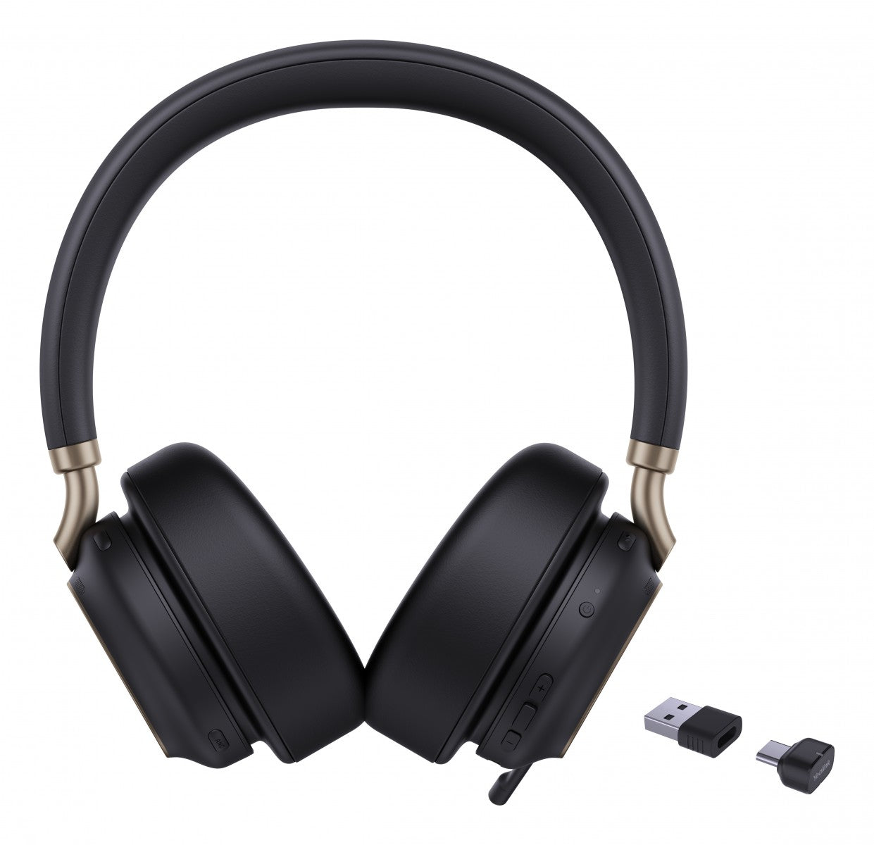 Yealink BH76 Plus Teams USB-C/A Sans fil Arceau Appels/Musique USB Type-C / USB Type-A Bluetooth