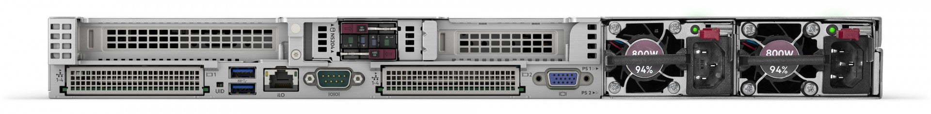 HPE ProLiant DL360 Gen11 4510 2.4GHz 12c 1P 2x32GB-R 4LFF 2x960GB SSD NC BCM5719 2x800W PS EU Server serveur 1,92 To Rack (1 U) Intel® Xeon® Silver 2,4 GHz 64 G