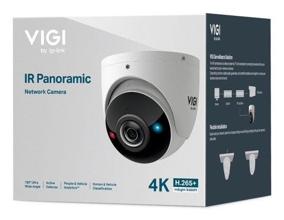 TP-LINK VIGI 8MP IR Panoramic Turret Network Camera