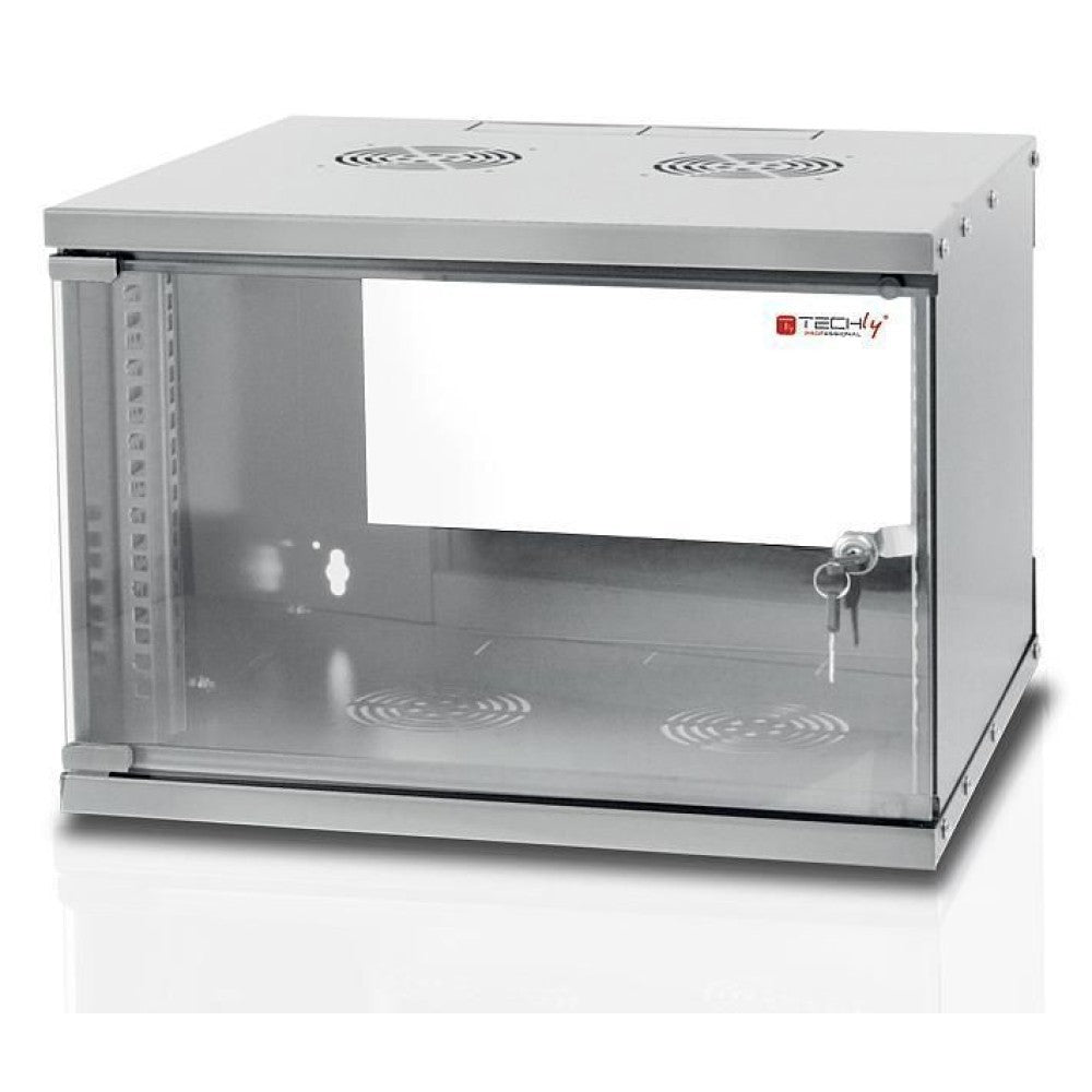 Techly I-CASE EL-1006G32 Armoire Murale 6U 60/32 éco