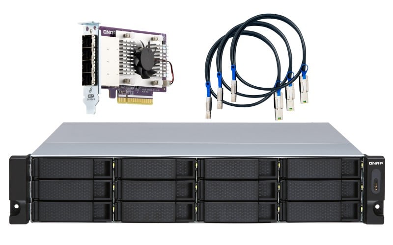 12-bay 2U SATA JBOD exp unit redundanPSU