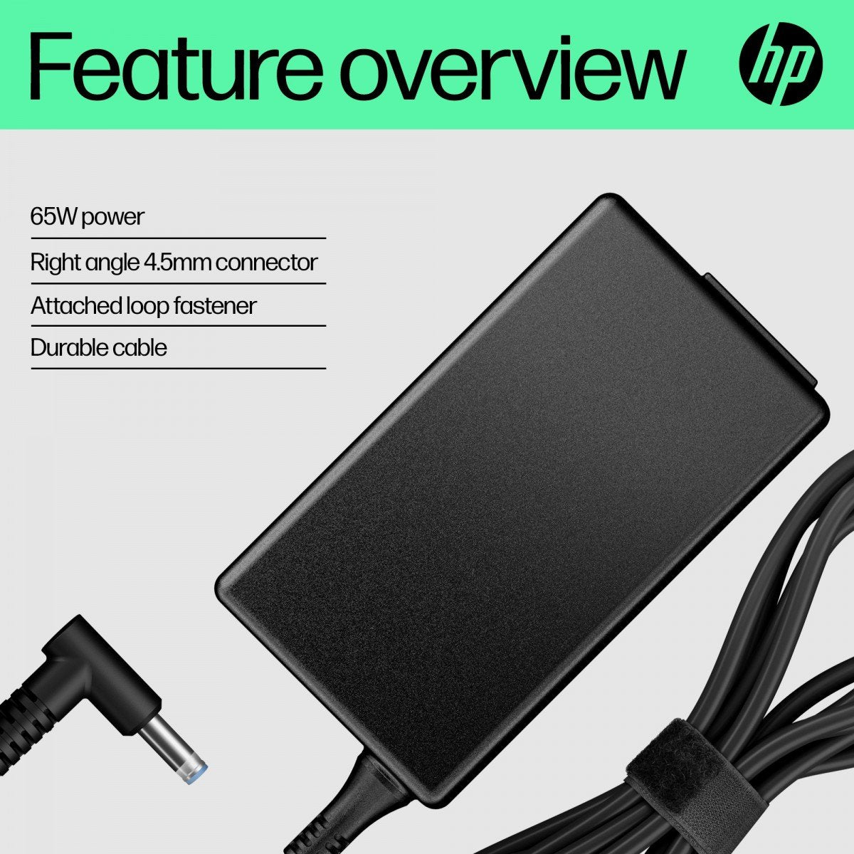 HP 65W Smart AC Adapter Europe