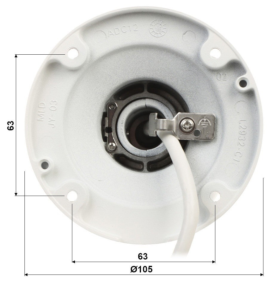 Hikvision DS-2CD2T63G2-2LI(2.8mm) 6 MP caméra réseau Bullet avec Acusense et éclairage hybride intelligent fixe