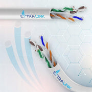 Extralink CAT6 UTP (U/UTP) Intérieur | Câble réseau torsadé | 50M