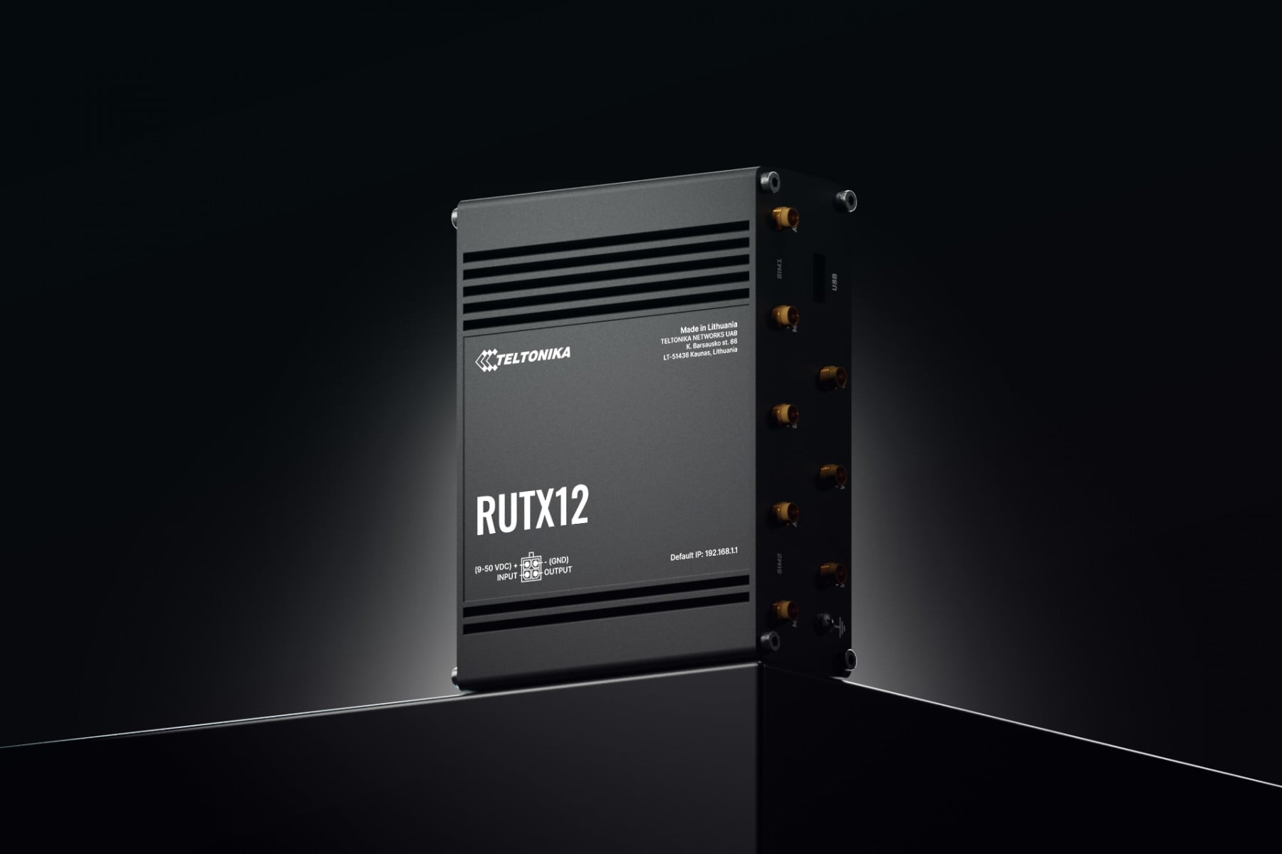 TELTONIKA NETWORKS RUTX12 DUAL SIM 4G/LTE Router