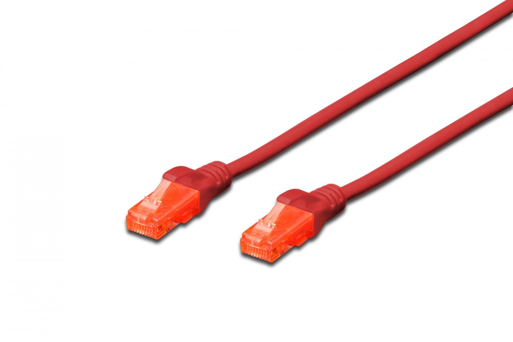 Digitus DK-1617-0025/R câble de réseau Rouge 0,25 m Cat6 U/UTP (UTP)