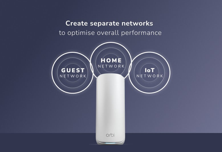 NETGEAR Orbi 8 TB Wi-Fi 7 3PK BNDL RBE873