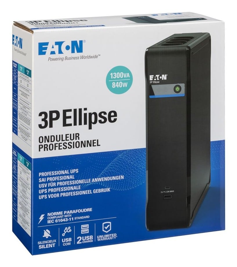 Eaton 3P Ellipse 1300 USB DIN